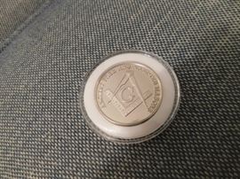 Bush Hill Masonic Token