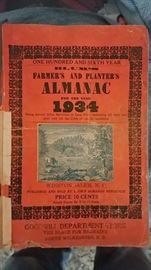 Old Almanacs North Wilkesboro, N.C.