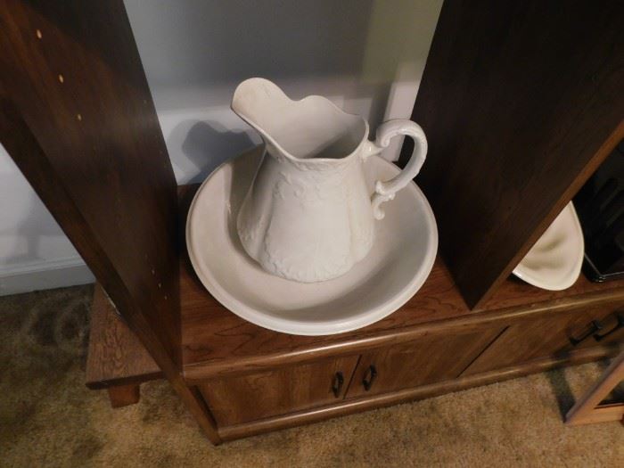 Pitcher and Wash Bowl