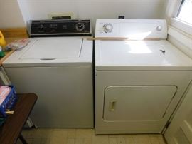 Washer and Dryer