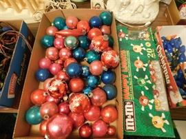 Glass Christmas Bulbs