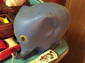 Vintage Elephant Bank