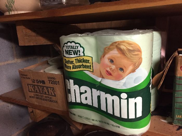 Vintage Charmin and White Cloud 