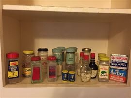 Vintage Spice Containers