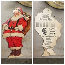 Lincoln Bank Christmas Club Santa