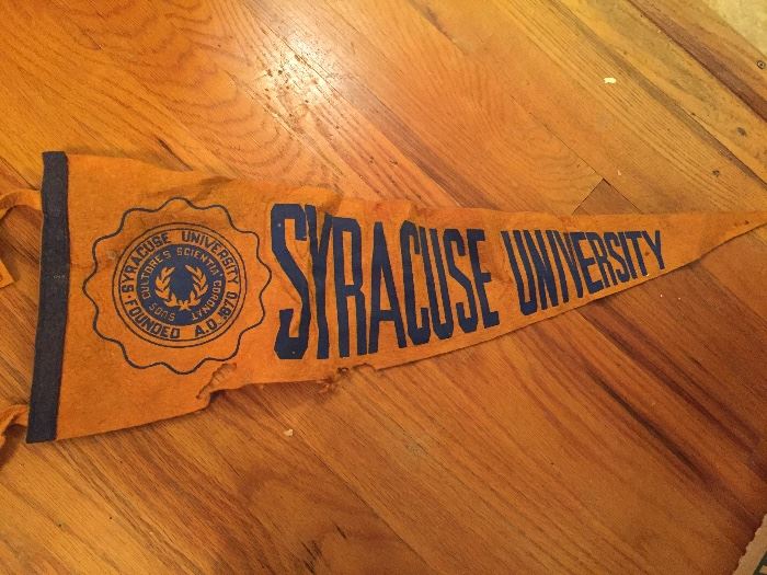 Old Syracuse College Pennant