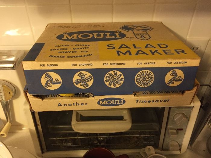 Vintage Mouli Salad Maker in Box