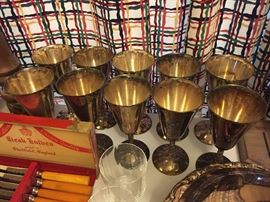 Silver Plated Goblets