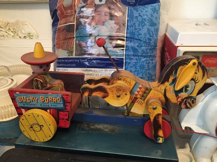 Old Bucky Burro Toy