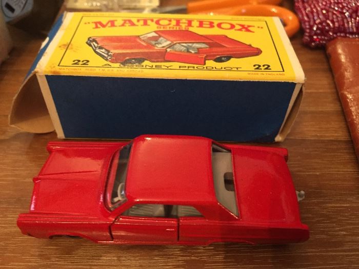 Matchbox Car in Box