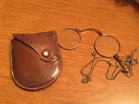 10K Gold Lorgnette