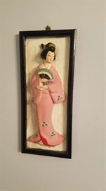 Asian Influence wall decor