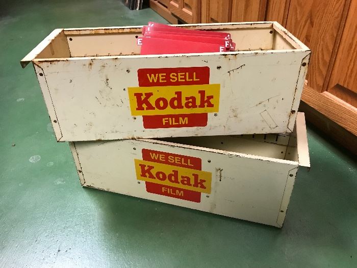 We Sell Kodak Display Tin Boxes