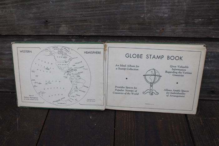 Globe Stamp Book