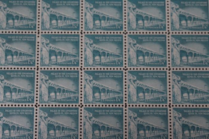1.25 cent U.S. stamp sheet