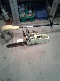 Chain saw, weed trimmer https://ctbids.com/#!/description/share/65235