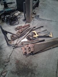 Saws, crow bars, crescent wrenches https://ctbids.com/#!/description/share/65241