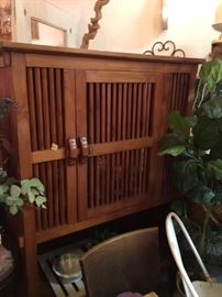 wood  cabinet