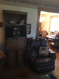 Rocker Recliner/ storage