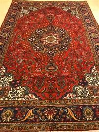 79x113 Antique Persian Tabriz
