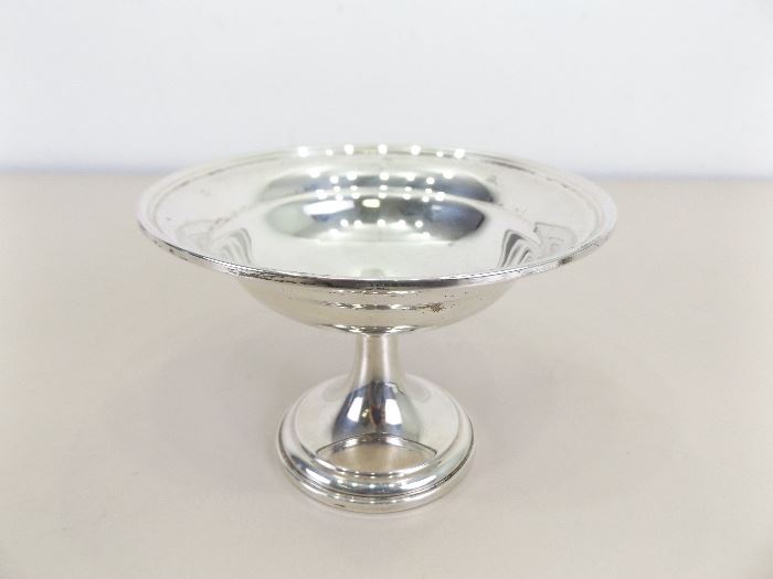 Vintage Sterling Silver Pedestal Bowl
