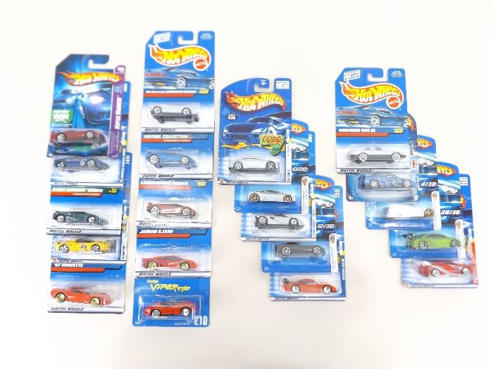 20 NEW Hot Wheels Foreign Sport Cars
