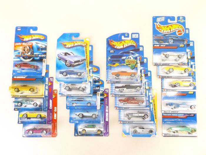 20 NEW Hot Wheels American Muscle Cars
