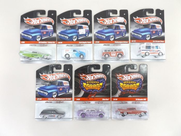 7 NEW Hot Wheels Real Riders
