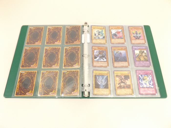 34 - Limited Edition and 1996 1st Edition Yu-Gi-Oh! Cards in Binder
