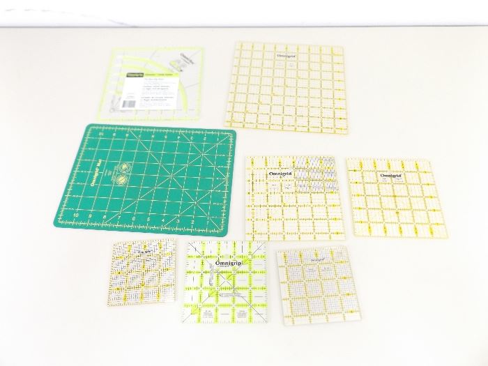 Lot of NEW Omigrid and Omniarc Non-Slip Rulers

