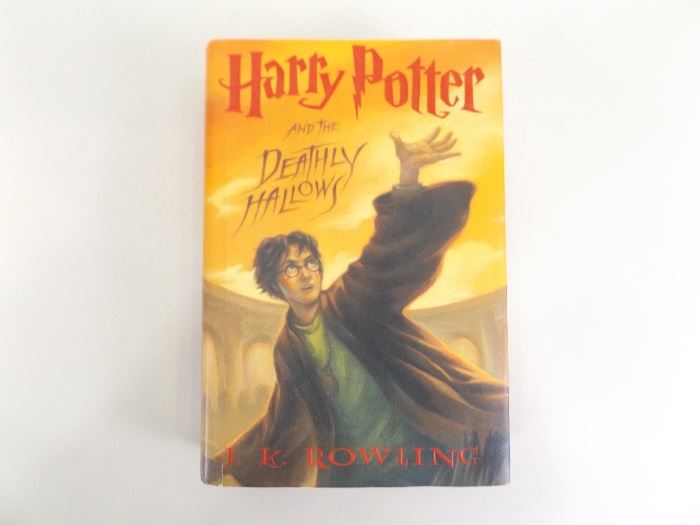 First Edition "Harry Potter and the Deathly Hallows" Hard Cover Book

