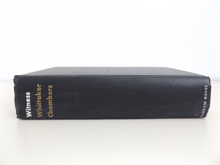 First Edition "Witness" Hard Cover Book
