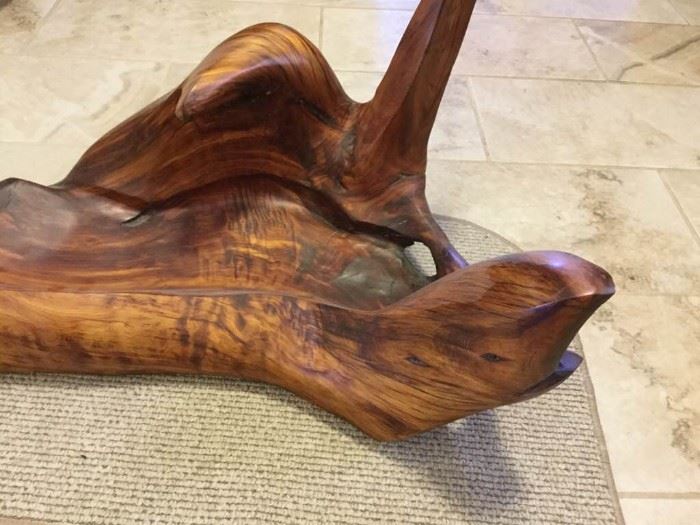 Juniper Wood Carving