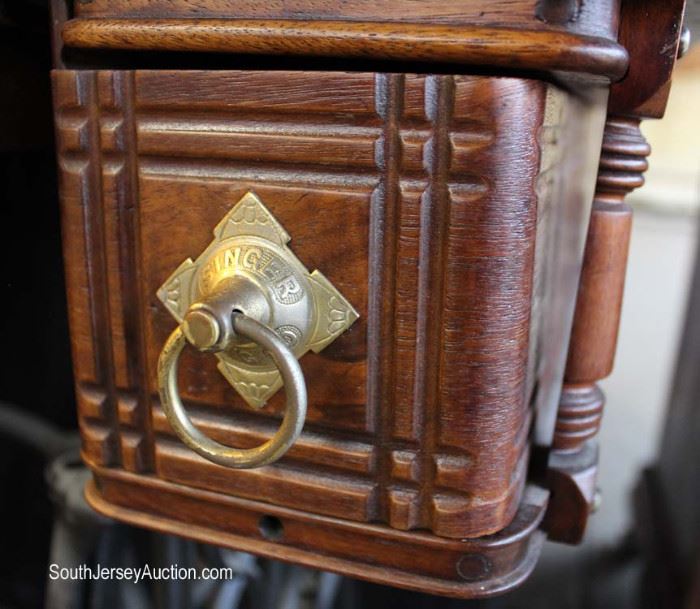 Selection of ANTIQUE Treadle Sewing Machines
Located on the Dock – Auction Estimate $50-$100