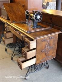 Selection of ANTIQUE Treadle Sewing Mahcines
Located on the Dock – Auction Estimate $50-$100