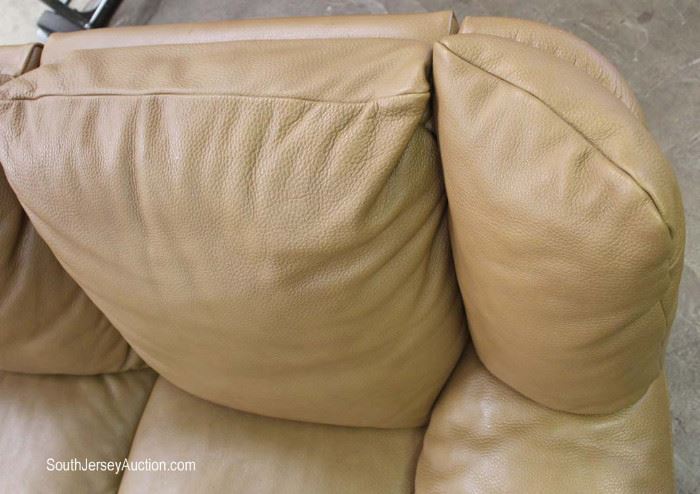 Quality Double Recliner Leather Sofa and Match Leather Standard Sofa by "Natuzzi"
Maybe be offered Separate – Located Inside – Auction Estimate $400-$800 each