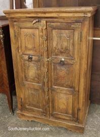 Solid Mahogany Antique Style 2 Door Pantry Cabinet
Located Inside- Auction Estimate e$100-$200