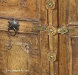 Solid Mahogany Antique Style 2 Door Pantry Cabinet
Located Inside- Auction Estimate e$100-$200