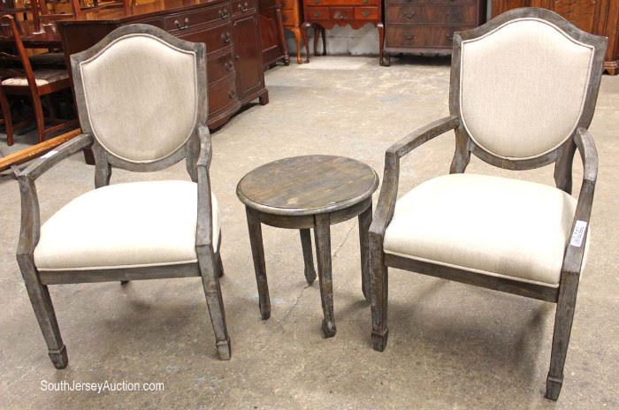 Contemporary 3 Piece Lounge Set of Table and Pair of Chairs
Located Inside – Auction Estimate $100-$200