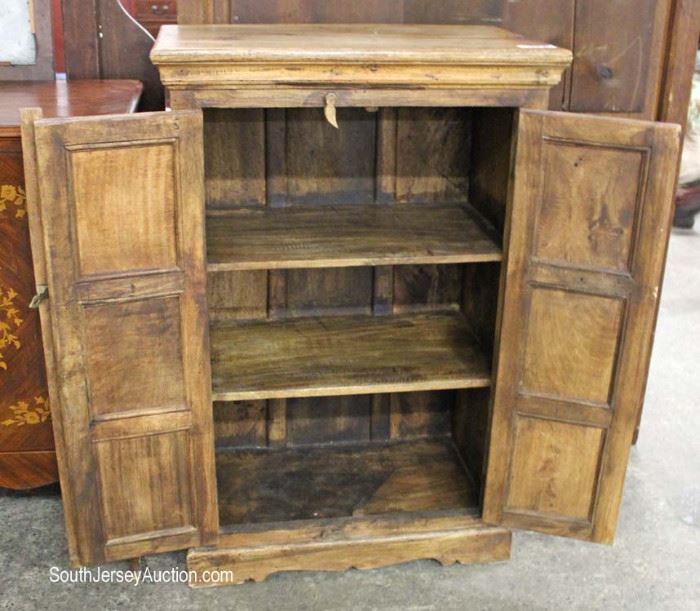 Solid Mahogany Antique Style 2 Door Pantry Cabinet
Located Inside- Auction Estimate e$100-$200