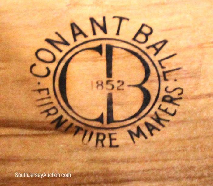 Mid Century Modern Oak and Walnut Parquetry Front Fitted Credenza by “Conant Ball Furniture Makers”
Located Inside – Auction Estimate $300-$600