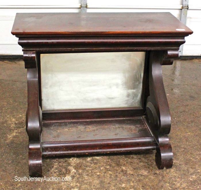 ANTIQUE Mahogany Empire Pier Console (Petticoat)
Located Inside – Auction Estimate $300-$600