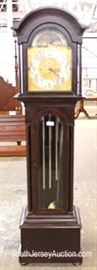 SOLID Mahogany 5 Tube Grandfather Clock by “Herschede” Sold by John Wanamaker – Presented to Family in 1927 Located Inside – Auction Estimate $700-$1500