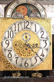 SOLID Mahogany 5 Tube Grandfather Clock by “Herschede” Sold by John Wanamaker – Presented to Family in 1927,
Located Inside – Auction Estimate $700-$1500