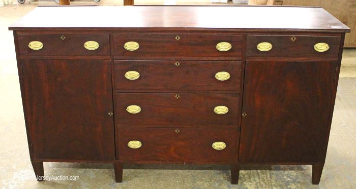 ANTIQUE Burl Mahogany Sheraton Style Buffet
Located Inside – Auction Estimate $300-$600