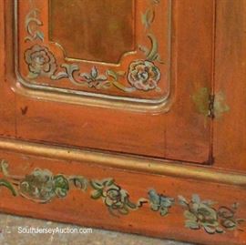 ANTIQUE Victorian Cottage Style Painted 2 Piece Secretary Bookcase
Located Inside – Auction Estimate $300-$600