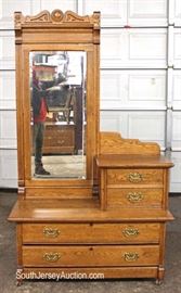 ANTIQUE NICE MODEL Oak Hotel Dresser Refinished
Located Inside – Auction Estimate $200-$400