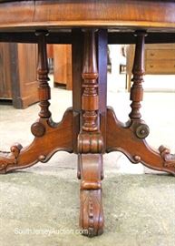ANTIQUE Walnut Victorian 44” Center Table in Original Finish
Located Inside – Auction Estimate $200-$400