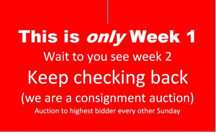 only week one