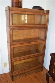 Tall Cabinet with Glass Fronts